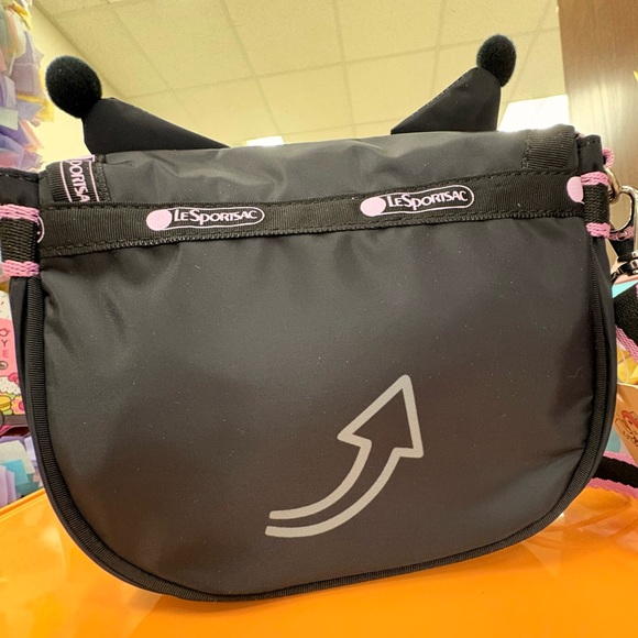 Kuoromi Black and Pink Crossbody Bag - Picture 15 of 16